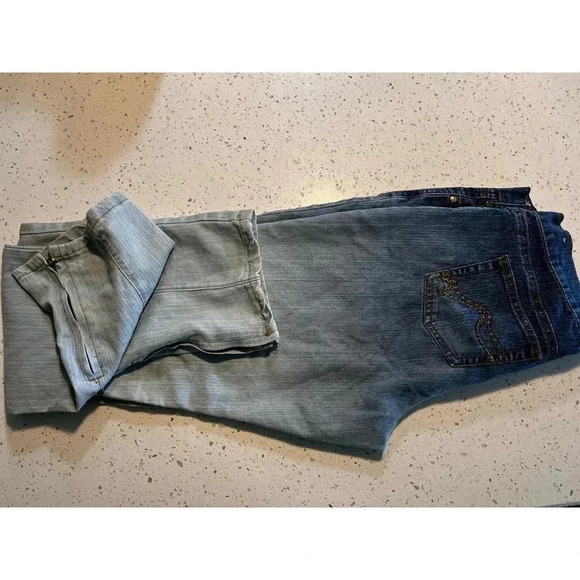 Goddess hombre denim jeans size 13 with zipper ankle - Picture 6 of 11